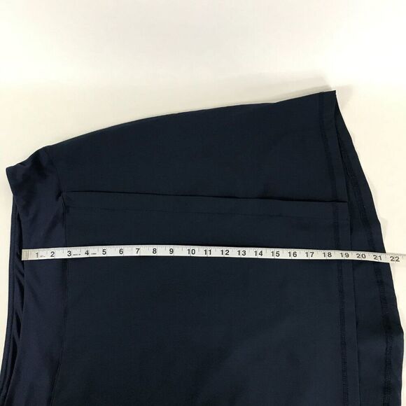 Louis Garneau Barcelona Skirt Women's Plus Size XXL Navy Pull-On Stretch Active - Picture 4 of 6